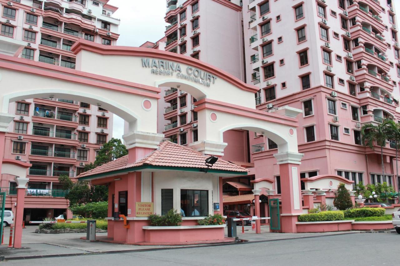 Marina Court Kk City Homestay Kota Kinabalu Exterior foto